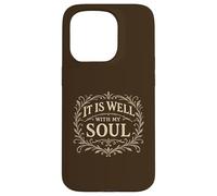 Hymns of Grace: It Is Well With My Soul Christian Worship Case for iPhone 15 Pro