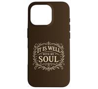 Hymns of Grace: It Is Well With My Soul Christian Worship Case for iPhone 16 Pro