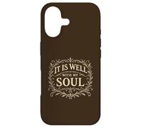 Hymns of Grace: It Is Well With My Soul Christian Worship Case for iPhone 17