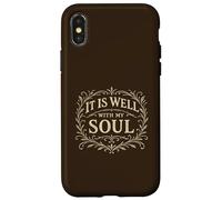 Hymns of Grace: It Is Well With My Soul Christian Worship Case for iPhone X/XS