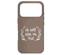 Hymns of Hope: He Will Hold Me Fast Christian Faith Design Case for iPhone 17 Pro