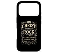 Hymns - On Christ the Solid Rock I Stand - Christian Bible Case for iPhone 17 Pro