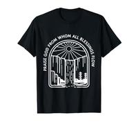 Hymns: Praise God Whom All Blessings Flow Christian Worship Value Graphic T-Shirt
