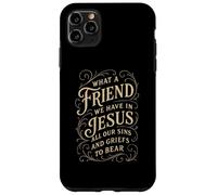 Hymns What a Friend We Have in Jesus Christian Vintage Faith Case for iPhone 11 Pro Max
