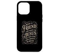 Hymns What a Friend We Have in Jesus Christian Vintage Faith Case for iPhone 12 Pro Max