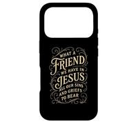 Hymns What a Friend We Have in Jesus Christian Vintage Faith Case for iPhone 17 Pro
