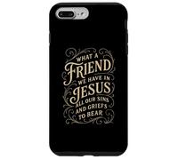 Hymns What a Friend We Have in Jesus Christian Vintage Faith Case for iPhone 7 Plus/8 Plus
