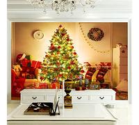 HYMZHL Photo Wallpaper green tree 3D Wall Mural Non-woven Art Print Poster Picture Modern for Living Room Kids Bedroom 169.3 x 118.1 inches(WxH)