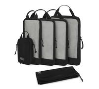 Hynes Eagle Compression Packing Cubes for Suitcase, 6 PCS Travel Organisers Bags for Backpack & Luggage, Holidays Travel Essentials Clothes Shoes Cosmetics Storage Bags