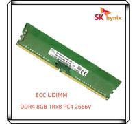 Hynix DDR4 8GB 2666V PC4 2666MHz 1Rx8 Pure ECC UDIMM workstation RAM Unbuffered Server memory