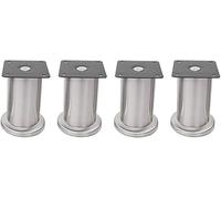 HynJGih 4 Pack Furniture Legs Metal Table Legs Replacement Stainless Steel Support Legs For Sofa Office Table Cabinet(27.5CM)