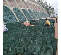 HynJGih Barrier Flood，100pack Ecological Bag，Sandbags Highway Slope Protection Flood Control Bag River PP Material