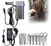 HynJGih Handheld Electric Instant Dreadlocks Maker, 6-16mm Crochet Twisting Braiding Machine with 20 Crochet Needles(10mm)