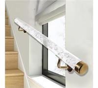 HynJGih KjoiDWz Stairs Handrail With Stainless Steel Accessories Elderly Child Safety Sgrab Bars Acrylic Against The Wall Banister(2.0M/6.6Ft(2 sections))