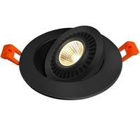 HynJGih LED Downlight 3W5W7W9W12W Recessed Ceiling Light 3000K Warm Wafer Light 360° Rotating Spotlight(White,7W)