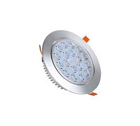 HynJGih LED Spotlight Ceiling Light Embedded 3W7W12W18W Bull Eye Clothing Store Jewelry Counter Spotlight Concealed Ceiling(White Light,18w)