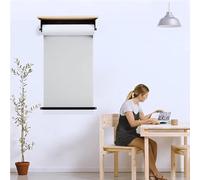 HynJGih Message board kraft paper roll Wall Mounted Kraft Paper Scroll Display Holder，for Home/Studio/Office/Living Room，30cm/60cm/90cm/120cm Wide(Style 2,37cm/14.6in Wide)