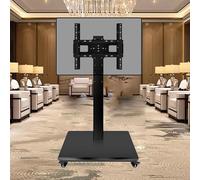 HynJGih Mobile TV Cart on Wheels - for 32-55 Inch Screen TVs, Horizontal and Vertical Screen Fixed