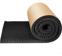 HynJGih Self-Adhesive Acoustic Panels, Highly Resilient Resistant Proofing Padding, For Absorbing Sound On Walls(1x20m)