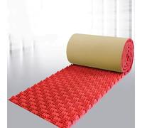 HynJGih Sound Proof Padding, High Density Acoustic Foam Panels, Acoustic Treatment Wall Panels, Self-extinguishing foam panels(Red-5cm,1x5m)