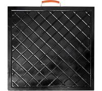 HynJGih Universal Trailer Stabilizer Jack Pads, Stackable ＆ Unbreakable Outrigger Pads for Service Truck/Crane/Landing Gear(60x60x6cm/23.6x23.6x2.4inch)