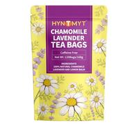 HYNTMYT Chamomile Lavender Tea Bags 120 Teabags | Bulk Buy for Office, Home & Catering | Chamomile + Lavender + Lemon Balm | Compostable Tea Bags | Resealable Pouch