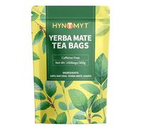 HYNTMYT Yerba Mate Tea Bags 100 Teabags | Bulk Buy for Office, Home & Catering | Unsmoked Yerba Mate Leaves Argentina | Compostable Tea Bags | Resealable Pouch