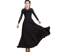 Hynyjxjy A,XXL, Women's Ballroom Dance Dresses Modern Dancing Costumes Waltz Training Dance Clothes Tango Dancing Outfit Great Swing
