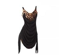 Hynyjxjy ,Black,XL, Latin Dancing Clothes Backless Ballroom Dance Dresses for Women Tango Dance Performance Costume Cha Cha Dancing Outfit