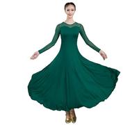 Hynyjxjy E,3XL, Women's Ballroom Dance Dresses Modern Dancing Costumes Waltz Training Dance Clothes Tango Dancing Outfit Great Swing
