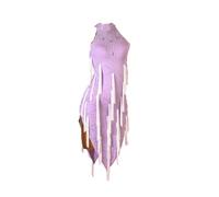 Hynyjxjy ,Purple,S, Latin Dance Outfit for Women Tango Dancing Clothes Backless Ballroom Dancing Competition Dresses Cha Cha Dancewear