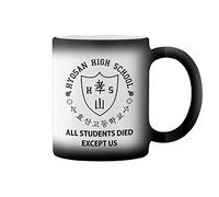 Hyosan High School All of Us are Dead Except Us Black Magic Coffee Mug