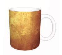 HYOSXC Coffee Mug Funny Mug,Gray Flowers and Daisy with Bees in Spring Honey Petals,Tea Cup Cup Gift Birthday Work Office Christmas Printed Coffee Cup 11Oz Cups 330ml Large Coffee Mug