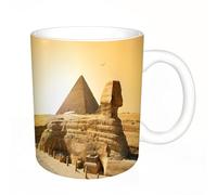 HYOSXC Coffee Mug Funny Mug,Old Farm in the Mountains. Foggy Winter Morning.,Tea Cup Cup Gift Birthday Work Office Christmas Printed Coffee Cup 11Oz Cups 330ml Large Coffee Mug