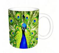 HYOSXW Coffee Mug Funny Mug,Flying Comet with Curved Glowing Tail in the Starry Night Sky,Tea Cup Cup Gift Birthday Work Office Christmas Printed Coffee Cup 11Oz Cups 330ml Large Coffee Mug