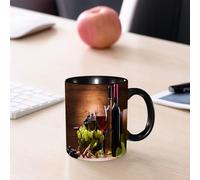 HYOSXW Coffee Mug Funny Mug,Glenfinnan Railway Viaduct in Scotland with the Jacobite steam Train ag,Tea Cup Cup Gift Birthday Work Office Christmas Printed Coffee Cup 11Oz Cups 330ml Large Coffee Mug