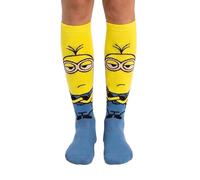 Hyp Minions Face Costume Knee High Socks