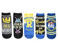 Hyp Riverdale River Vixens Jughead Betty Juniors/Womens 5 Pack Ankle Socks