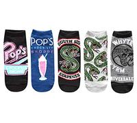 Hyp Riverdale South Side Serpents Juniors/Womens 5 Pack Ankle Socks