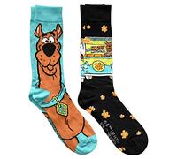 Hyp Scooby Doo and The Mystery Machine Men's Crew Socks 2 Pair Pack