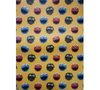 Hypa Sesame St Elmo, Grover & Cookie Monster Birthday Gift Wrap 50x70cm