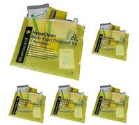 HypaClean Body Fluid Disposal Kit (Single Use) (Pack of 5)
