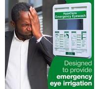 HypaClens Emergency 20ml Eyewash Dispenser including 25 Pods - E498