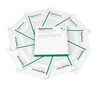 HypaCover Sterile Paraffin Gauze Dressing, 10cm x 10cm (Pack of 10) - Hypoallergenic, Suitable for Burns, Cuts, Surgical Wounds