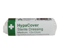 Hypacover Sterile Wound Dressing Hse Compliant 1St Aid Bandage 12Cm Medium D7631