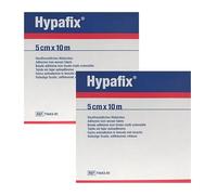 Hypafix Dressing Fixation Tape | 5cm x 10m | Pack of 2 Rolls | Secure & Flexible Medical Adhesive Tape for Wound Dressing