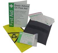 HypaGuard Personal Protection Pouch for CPR Resuscitation or First Aid - Prevents Contamination, Nylon Wallet