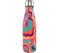 Hype 500ml Peace & Love Multicolour Water Bottle Hype Multicolor 500ml