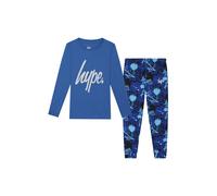Hype Boy's Blue Graffiti Pyjama Set Soft Sleepwear Lounge PJs | Size: 11-12 Years Hype Blue 11-12 Years