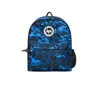 hype Childrens/Kids Leopard Camo Backpack (One Size) (Blue/Black)